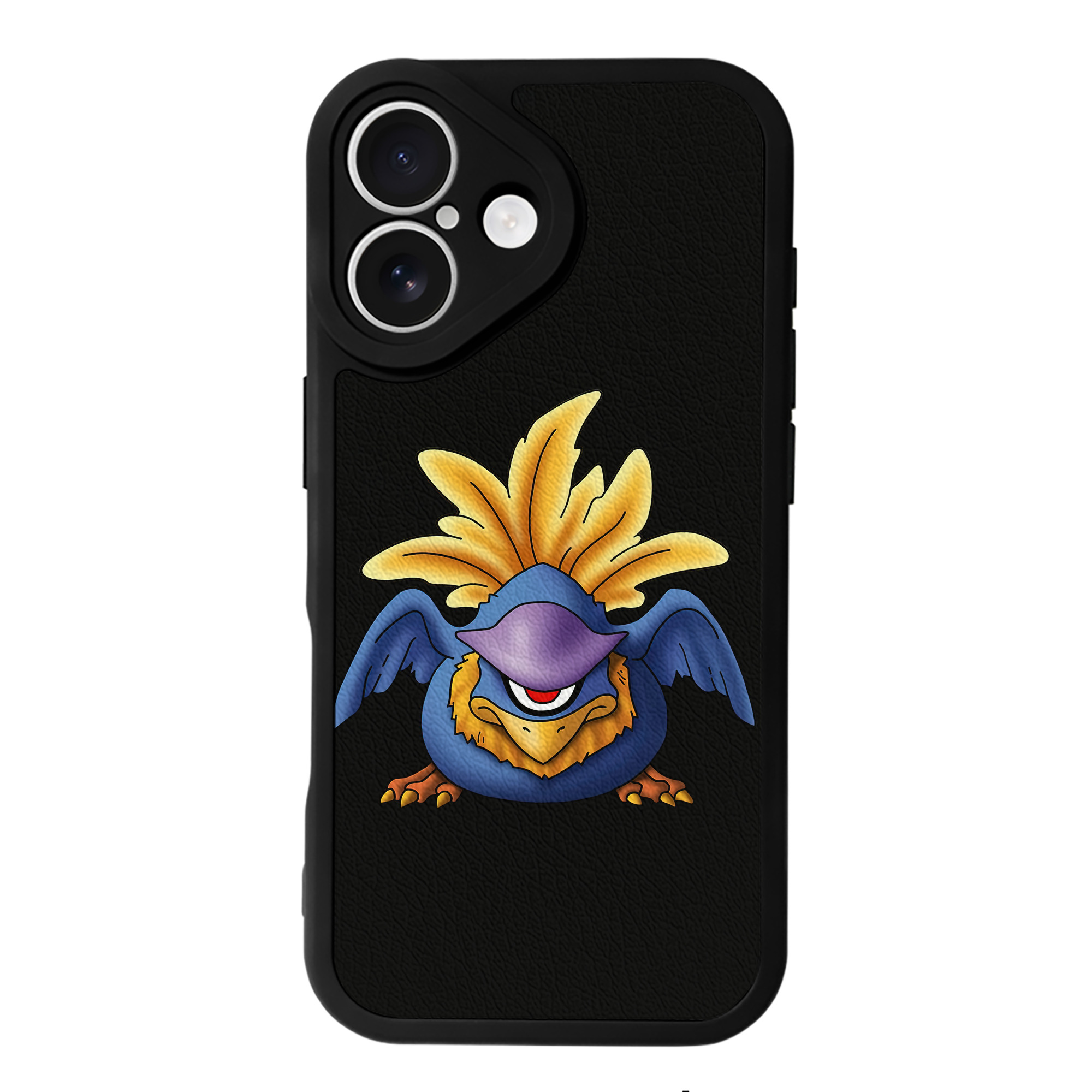 （画像用） ドラゴンクエスト Doragon Kuesuto Dragon Quest 【iPhone 16シリーズ対応】シリコンスマホケース（レザー調） 材質：シリコン